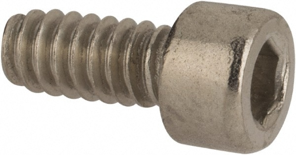 Value Collection R56000624 Hex Head Cap Screw: #6-32 x 5/16", Grade 316 Stainless Steel Image