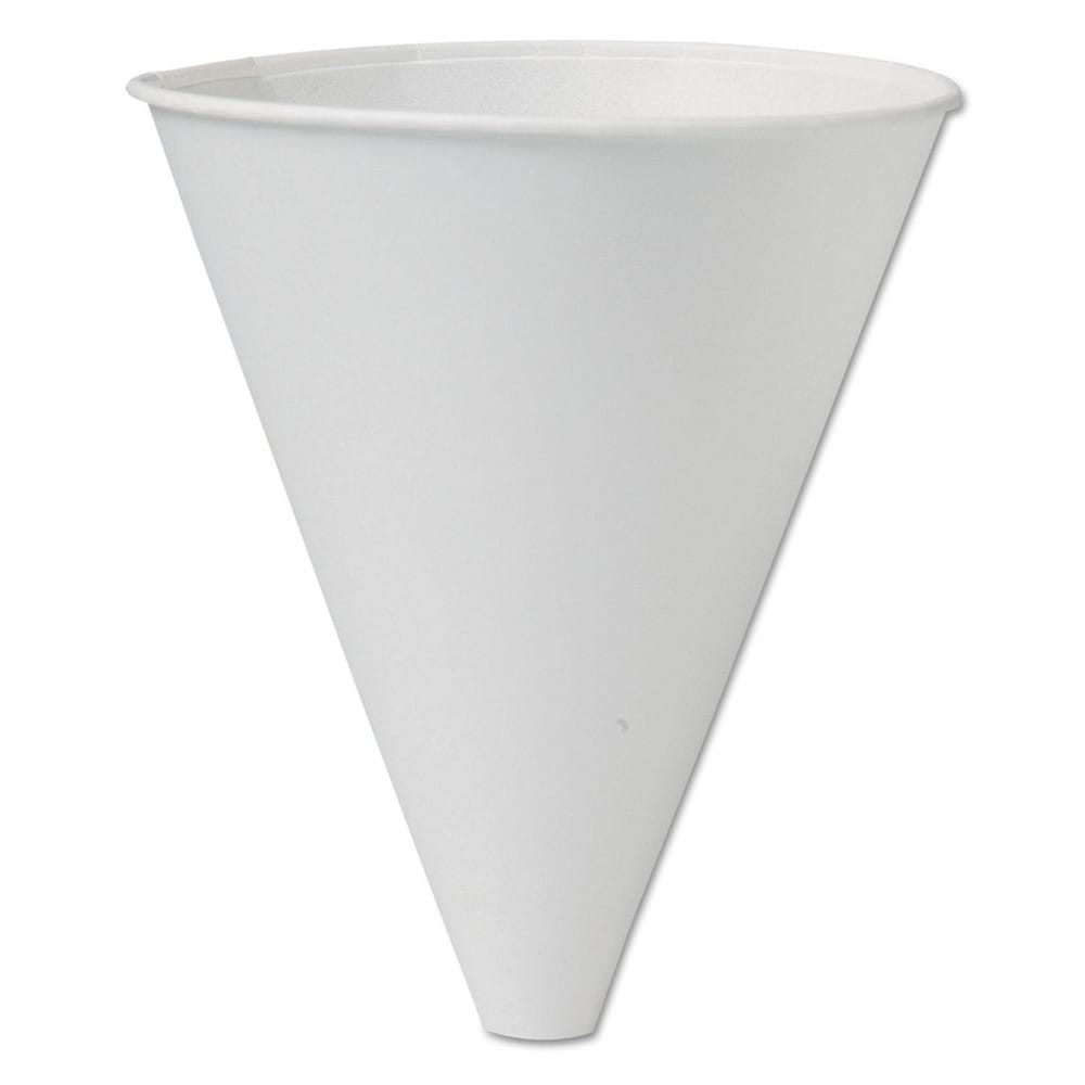 Paper & Plastic Cups, Plates, Bowls & Utensils; Cup Type: Funnel Cup ; Material: Paper ; Color: White ; Capacity: 10 oz ; For Beverage Type: Cold ; Microwave-safe: No