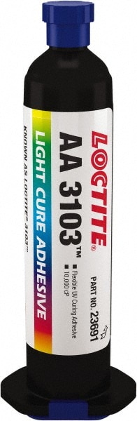 Loctite 3103 Flexible Light Cure Adhesive - Part # 23691 - 25mL Syring