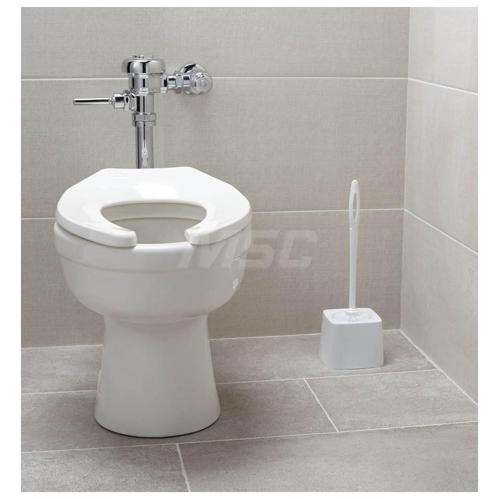 Rubbermaid 15" Toilet Brush, White MSC Industrial Supply Co.