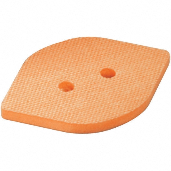 2-3/8" Wide, 3-3/4" Long, Tear Drop, Hook & Loop Face Conversion Backing Pad