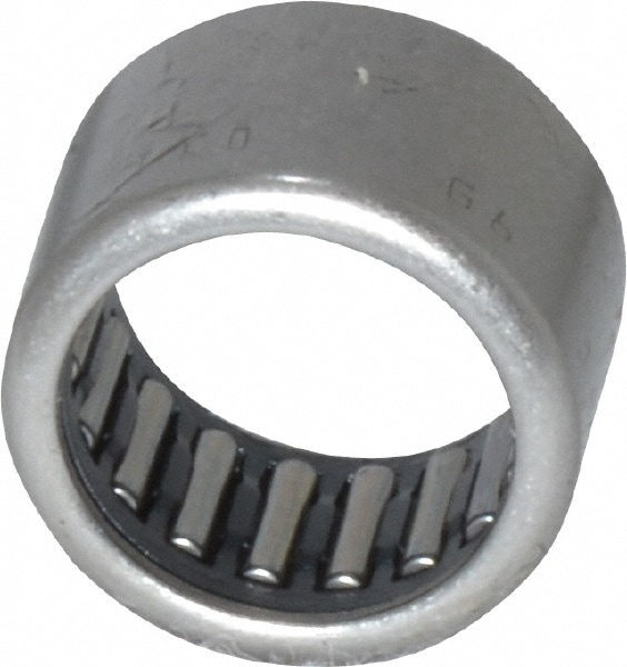 Needle Roller Bearing: 0.472" Bore Dia, 0.63" OD, 0.394" OAW