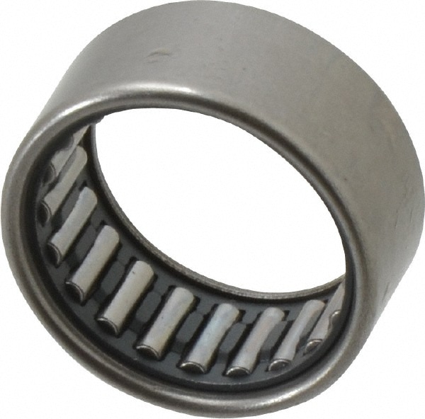 Needle Roller Bearing: 0.787" Bore Dia, 1.024" OD, 0.472" OAW