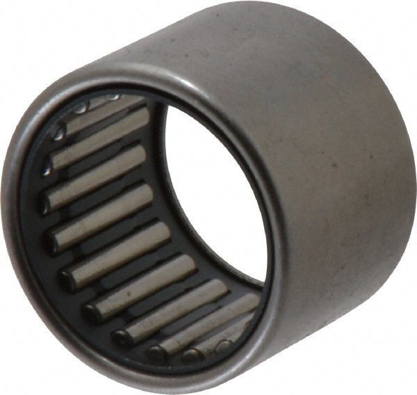 Needle Roller Bearing: 0.787" Bore Dia, 1.024" OD, 0.787" OAW