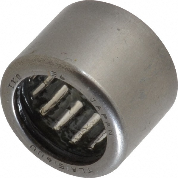 Needle Roller Bearing: 0.591" Bore Dia, 0.827" OD, 0.63" OAW