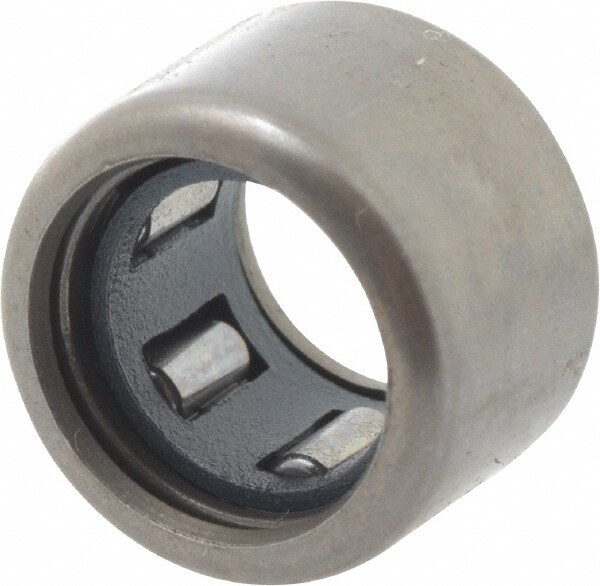 Needle Roller Bearing: 0.25" Bore Dia, 0.437" OD, 0.313" OAW