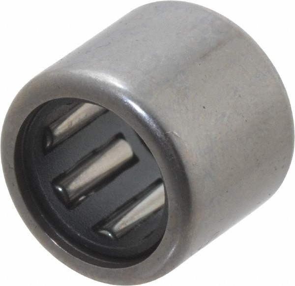 Needle Roller Bearing: 0.313" Bore Dia, 0.5" OD, 0.437" OAW