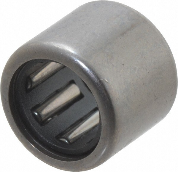 Needle Roller Bearing: 0.313" Bore Dia, 0.5" OD, 0.437" OAW