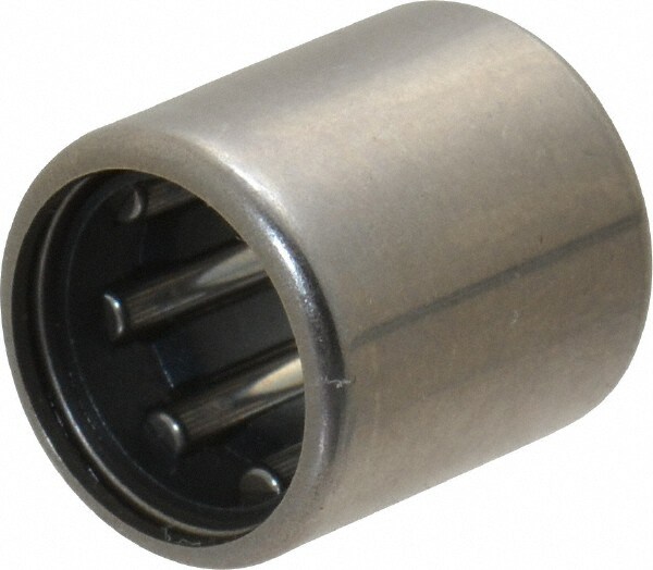 Needle Roller Bearing: 0.313" Bore Dia, 0.5" OD, 0.563" OAW