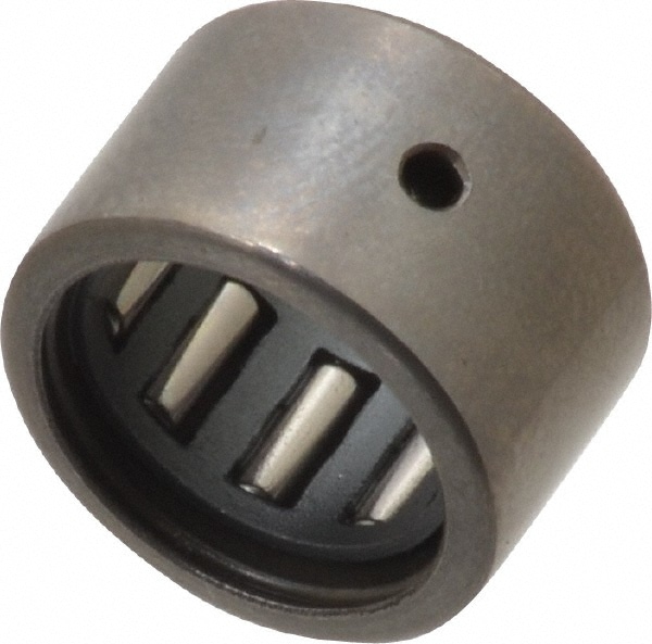 Needle Roller Bearing: 0.375" Bore Dia, 0.563" OD, 0.375" OAW