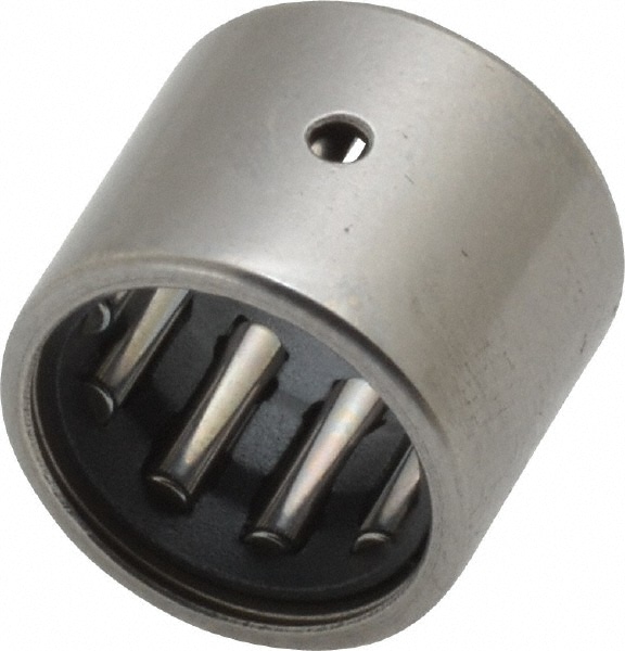 Needle Roller Bearing: 0.375" Bore Dia, 0.563" OD, 0.5" OAW