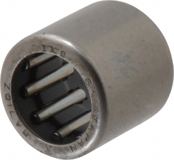 Needle Roller Bearing: 0.437" Bore Dia, 0.625" OD, 0.625" OAW