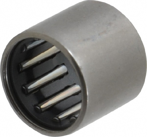 Needle Roller Bearing: 0.5" Bore Dia, 0.687" OD, 0.625" OAW