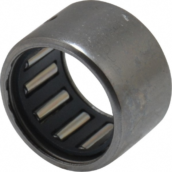 Needle Roller Bearing: 0.5" Bore Dia, 0.687" OD, 0.437" OAW