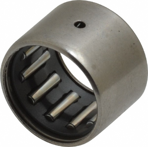 Needle Roller Bearing: 0.5" Bore Dia, 0.687" OD, 0.5" OAW