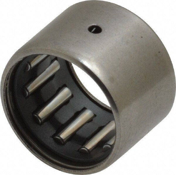 Needle Roller Bearing: 0.5" Bore Dia, 0.687" OD, 0.5" OAW