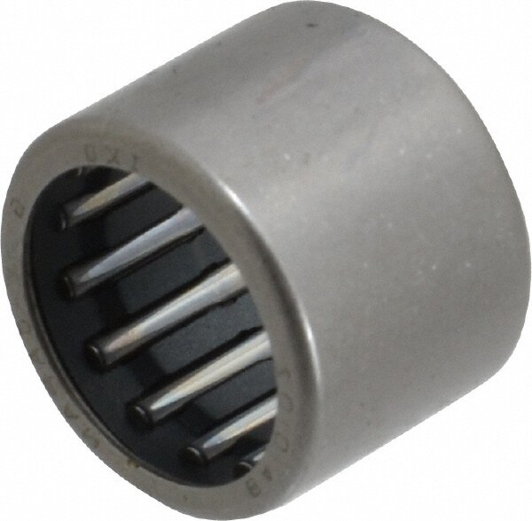 Needle Roller Bearing: 0.625" Bore Dia, 0.813" OD, 0.625" OAW