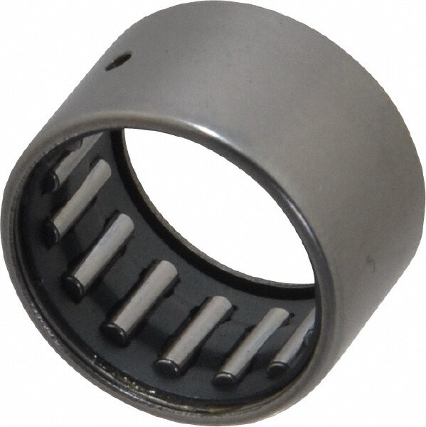 Needle Roller Bearing: 0.625" Bore Dia, 0.813" OD, 0.5" OAW
