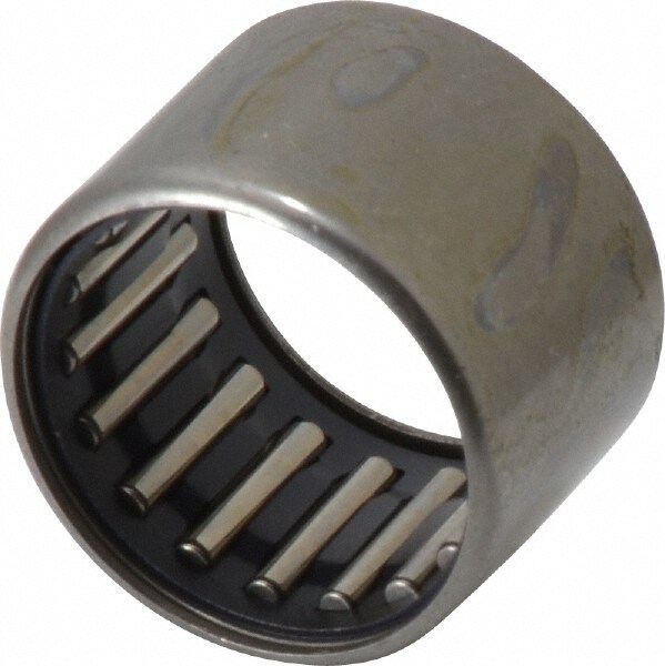 Needle Roller Bearing: 0.687" Bore Dia, 0.875" OD, 0.625" OAW