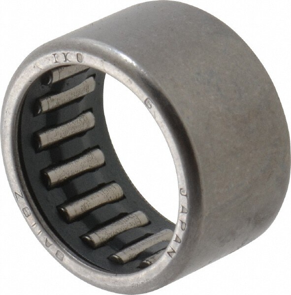 Needle Roller Bearing: 0.687" Bore Dia, 0.875" OD, 0.5" OAW