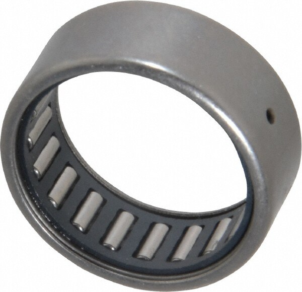 Needle Roller Bearing: 1" Bore Dia, 1.25" OD, 0.5" OAW