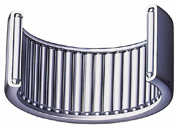 Needle Roller Bearing: 1.25" Bore Dia, 1.5" OD, 0.5" OAW
