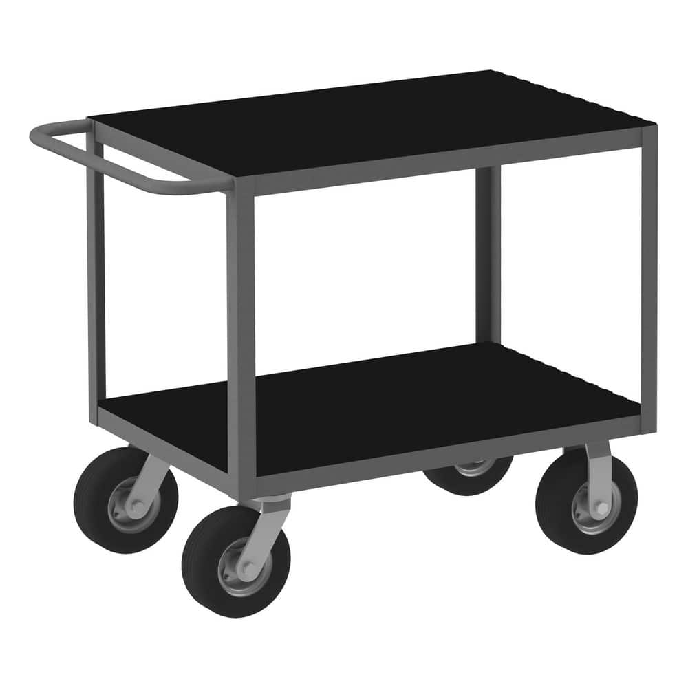 Instrument Utility Cart: Steel, Gray