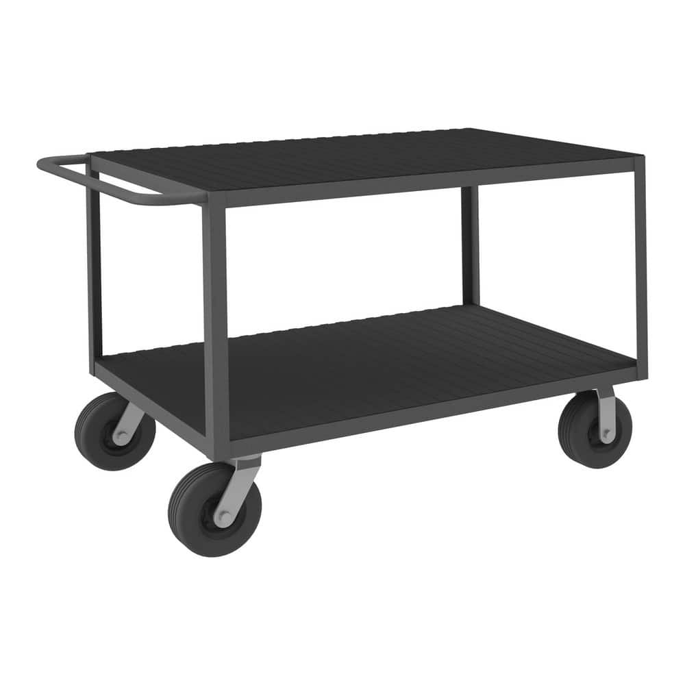 Mobile Wire Spool Cart, 8 Rods, Louvered Panel Sides, 18-1/8 x 32-1/4 x  46-1/16 - Durham Manufacturing