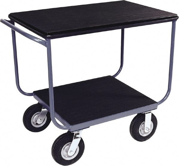 Jamco - Service Utility Cart: 35″ OAH, Steel, Gray - 30771018 - MSC  Industrial Supply