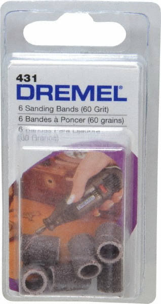 Spiral Band: Aluminum Oxide, 60 Grit, Medium Grade