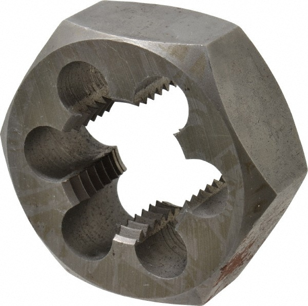 Value Collection 365-1178 Hex Rethreading Die: 1-5/16 - 8 Thread, 1" Thick, Right Hand, Carbon Steel Image