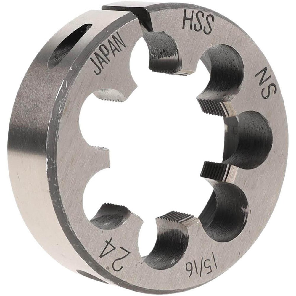 Round Die: 1-5/16-24, High Speed Steel