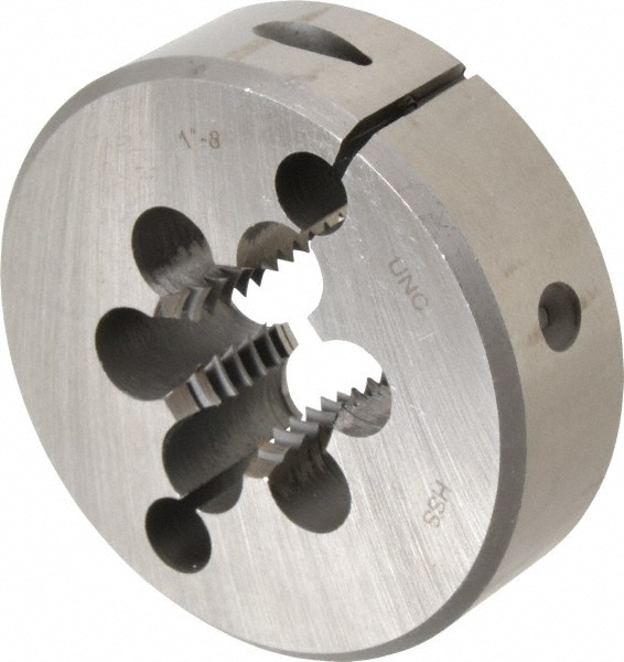 Value Collection 314-1501 Round Die: 1-8, 3" OD, High Speed Steel Image