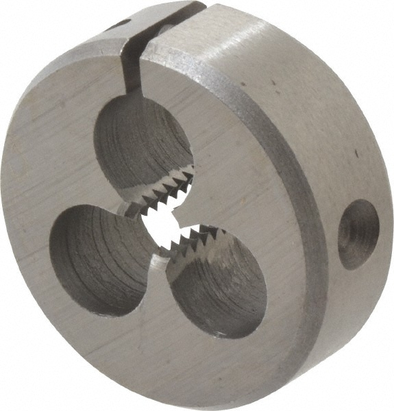 Round Die: 3/16-24, 1" OD, High Speed Steel