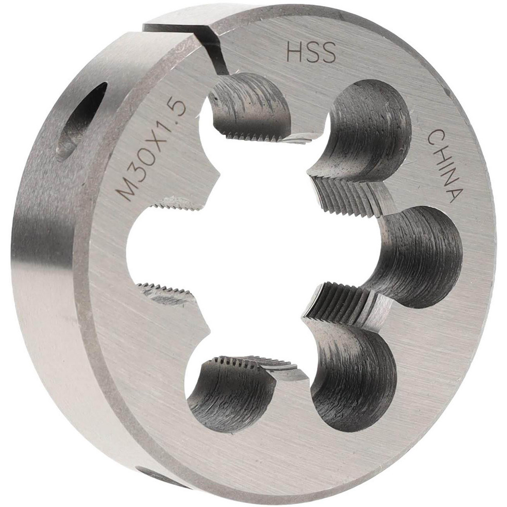 Round Die: M30x1.5, High Speed Steel