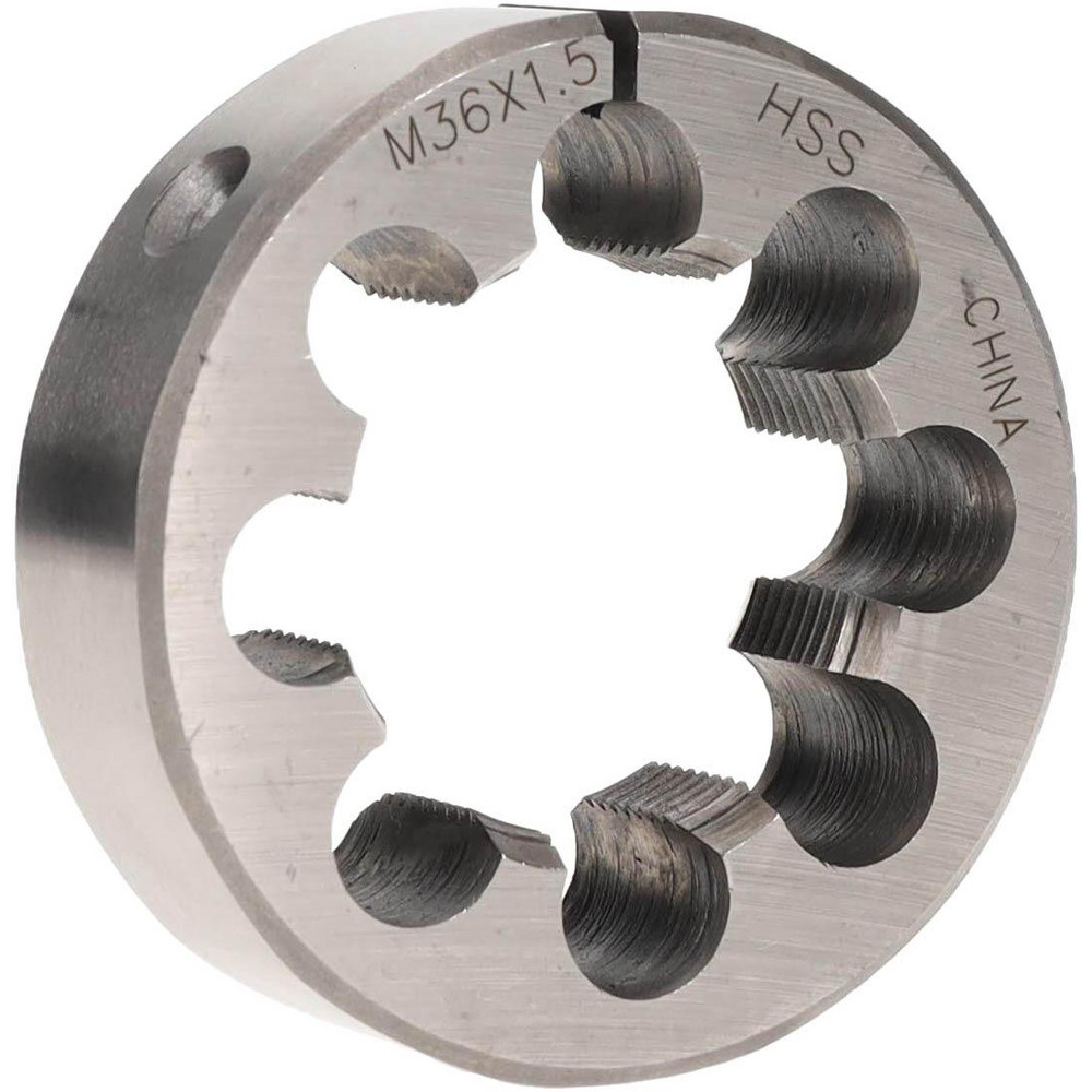 Round Die: M36x1.5, High Speed Steel