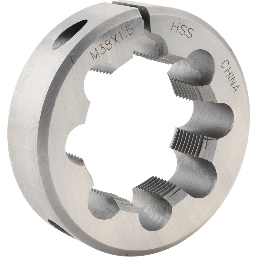 Round Die: M38x1.5, High Speed Steel
