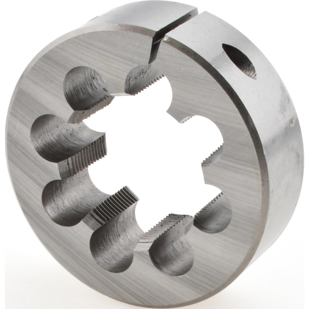 Round Die: M40x1.5, 3" OD, High Speed Steel
