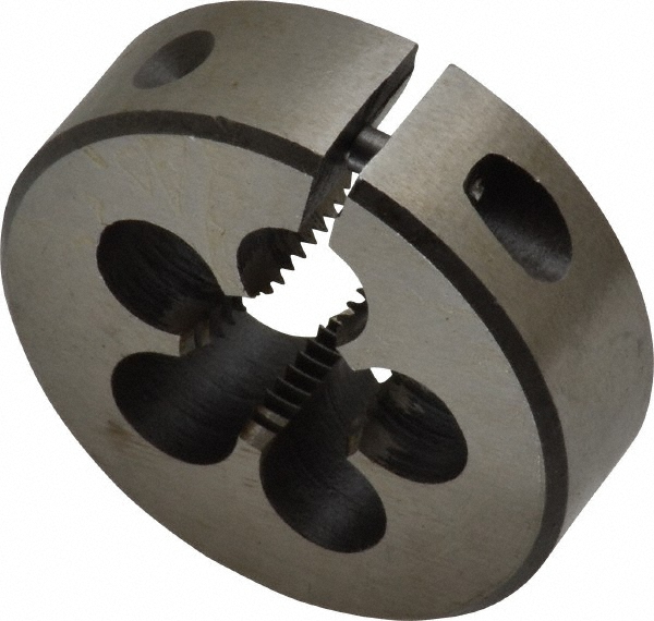 Round Die: M12x1.25, High Speed Steel