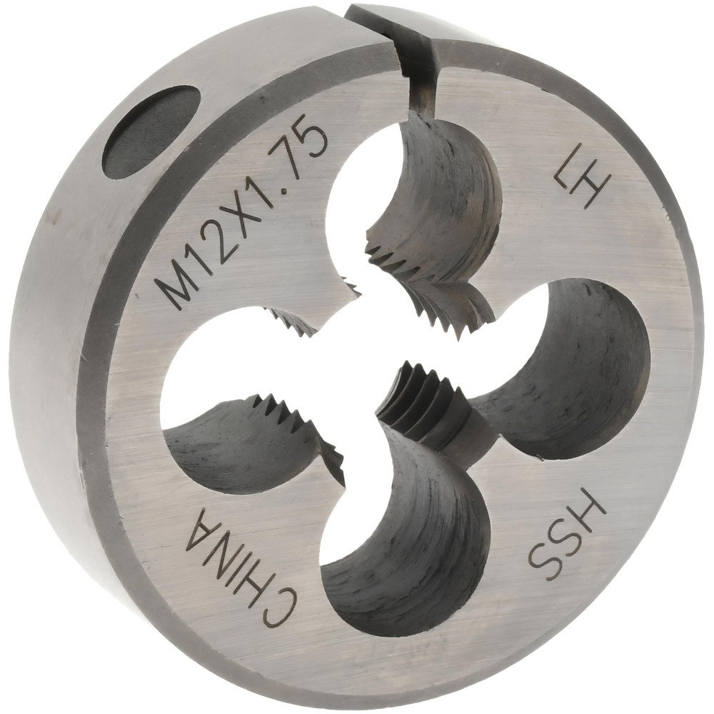 Round Die: M12x1.75, High Speed Steel