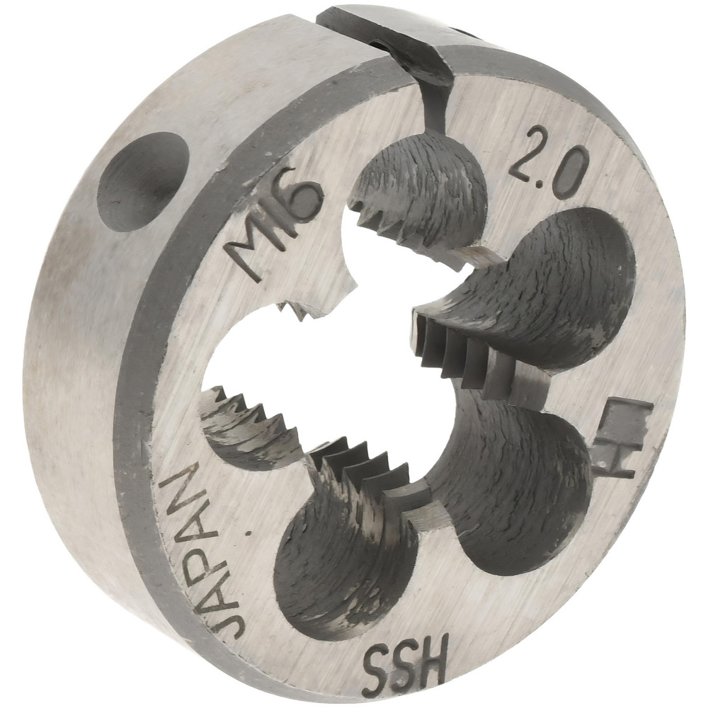 Round Die: M16x2, High Speed Steel