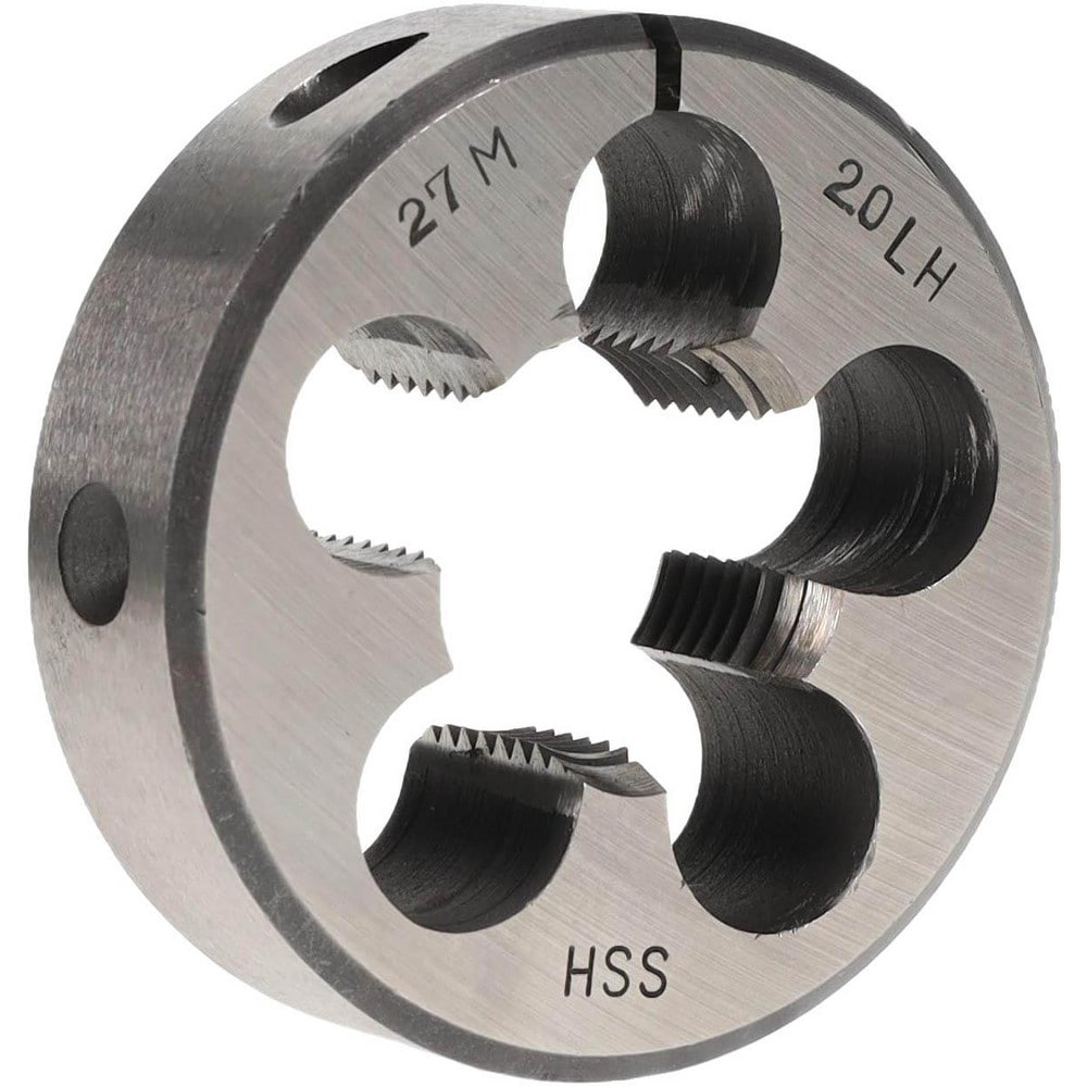 Round Die: M27x2, High Speed Steel