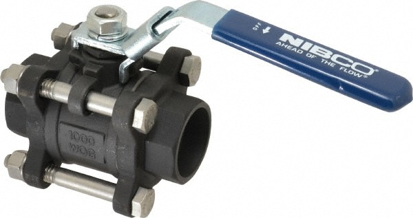 Standard Manual Ball Valve: 1" Pipe, Full Port