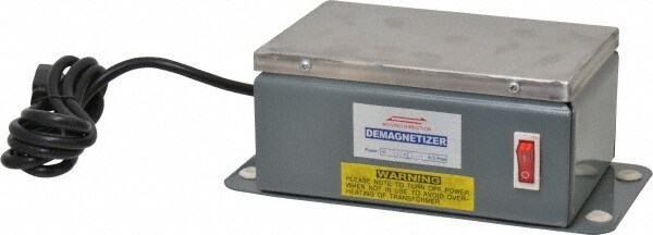 9" Long x 4-1/2" Wide x 3-1/4" High, Demagnetizer