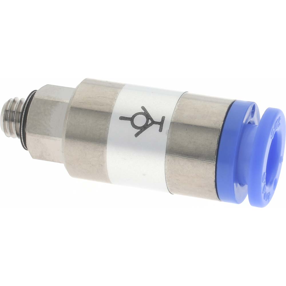 Push-to-Connect Tube Fitting: Connector, M5 x 0.8 Thread