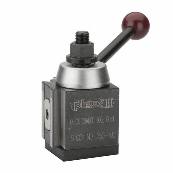 9 to 12 Inch Lathe Swing, Piston Type Quick Change Tool Post