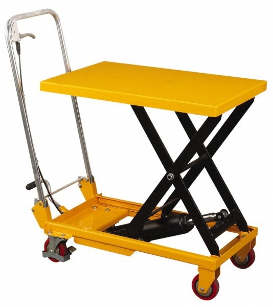 Wesco Industrial Products - 660 Lb Capacity Manual Scissor Lift Table ...