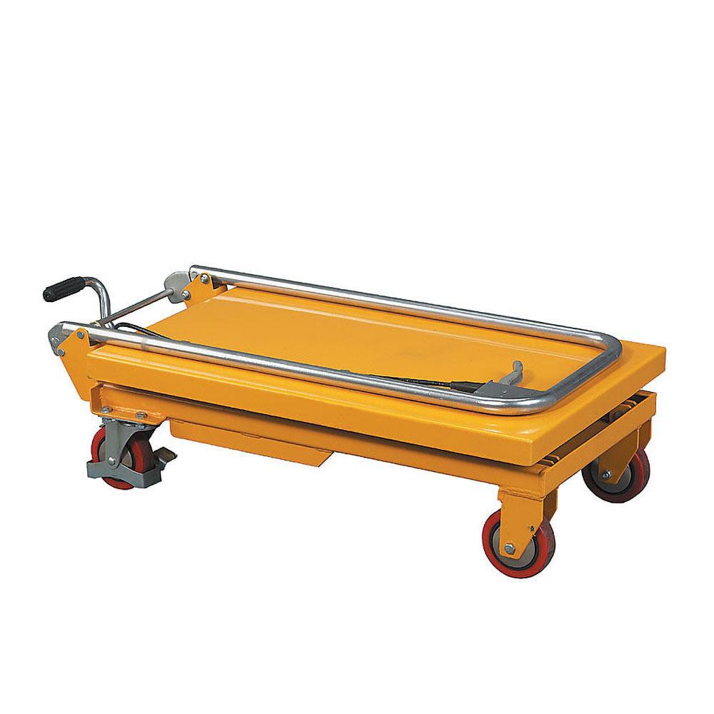 Wesco Industrial Products - 330 Lb Capacity Manual Scissor Lift Table ...