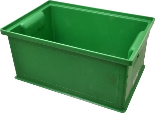 SSI Schaefer 1463.130906GN1 Polyethylene & Conductive PP Storage Tote: 22 lb Capacity 