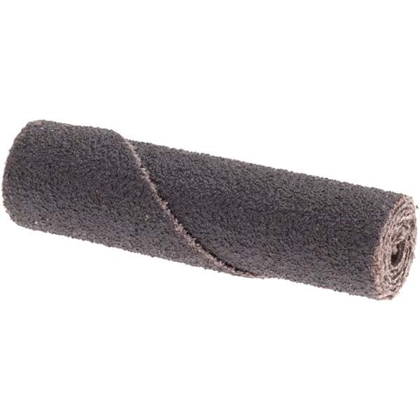 Merit Abrasives 8834180327 1/2" Max Roll Diam x 2" OAL, 80 Grit Aluminum Oxide Straight Cartridge Roll 